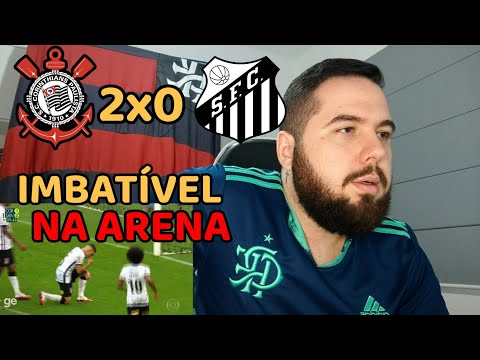 REACT CORINTHIANS 2X0 SANTOS MELHORES MOMENTOS - CAMPEONATO BRASILEIRO 2021