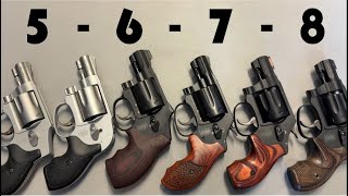 5,6,7,8 - S&W J Frame Overview & Collection 