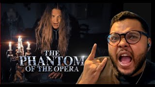 PHANTOM OF THE OPERA (OFFICIAL VIDEO) - Tommy Johansson | Brasiliansk reaktion | SWEDISH REACTION