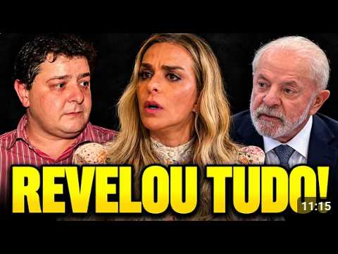 BOMBA: ROBERTA LUCHSINGER ABRE O JOGO SOBRE LULA E LULINHA; DE CAIR O QUEIXO...