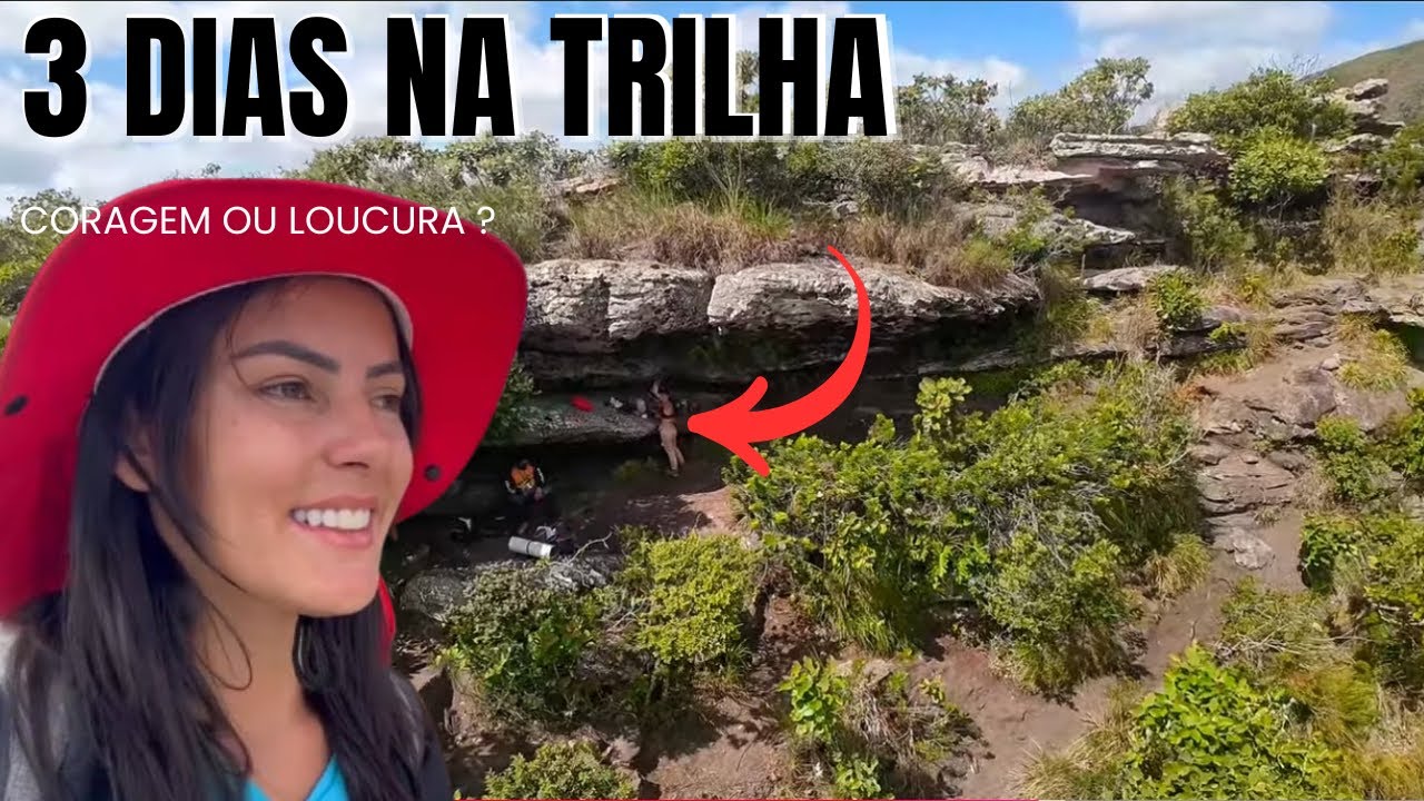 SOZINHOS na 3° MELHOR TRILHA do MUNDO 3° e última parte - Chapada Diamantina - #acampamento #mata