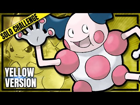 Mr. Mime Only - Pokemon Yellow - How far did optimization take him?