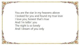 Gene Vincent - The Night Is So Lonely Version 1 Lyrics