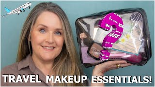 What's In My Travel Makeup Bag 2023? Plus Tips & Tricks for Packing When Using ONLY a Carry On! 😎