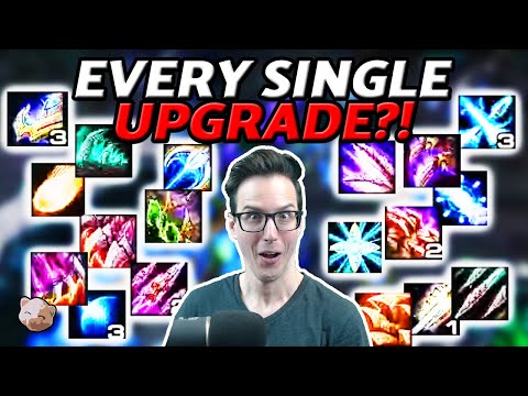 StarCraft 2 - EVERY SINGLE UPGRADE! | ICYFAR G1 Showoff