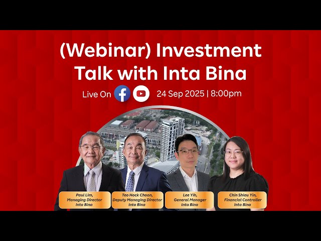 (MY) Join Our Investment Talk with Inta Bina