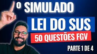 FGV Health Legislation Questions | Part 1 | Mock Exam | Laws 8080, 8142 and the Federal Constitution