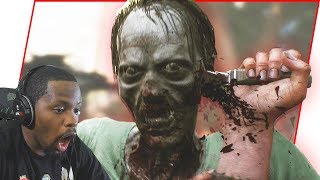 Annoying Death Prone Brother + 100s Of Blood Thirsty Zombies! - The Walking Dead Gameplay