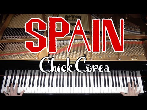 Spain - Chick Corea - Insanely Difficult Jazz Piano Arrangement with Sheet Music by Jacob Koller