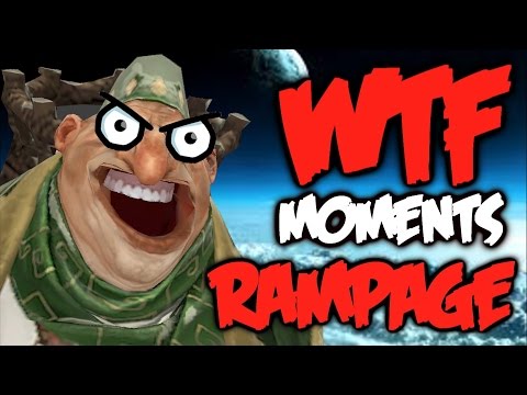Dota 2 WTF Rampage Compilation 4