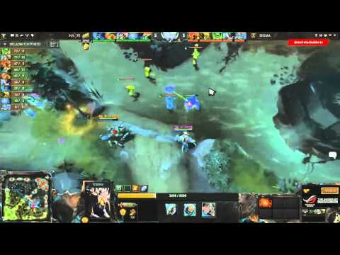 Na'Vi vs Sigma int (Game 2) Bo3 Semi Final Starladder 8 Season Dota 2 (V1lat & CaspeRRR)