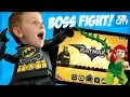 Poison Ivy Boss Fight! Lego Batman Movie Mobile Gameplay Part 1 | KIDCITY