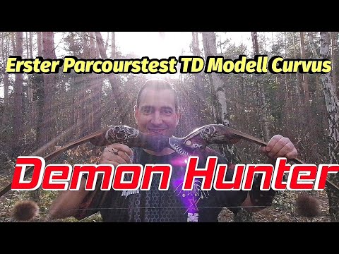 1st Parcours Test Takedown Recurve Curvus "Demon Hunter." Extreme Archery.