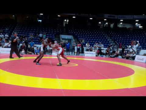 2016 Canada Cup: 97 kg Nishanpreet Randhawa (CAN) vs. Enock Francois (USA)