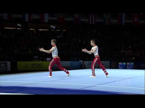 2018 Acrobatic Worlds – Belgium, Men’s Pair Combined Qualifications