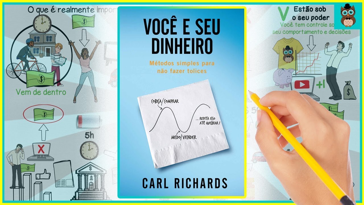 VOCÊ E SEU DINHEIRO | COMO GANHAR E GUARDAR MAIS DINHEIRO | Carl Richards | Resumo Animado