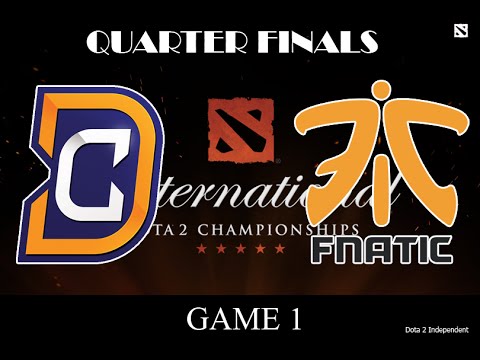 DOTA 2 THE INTERNATIONAL 6 | DC VS FNATIC | GAME 1 | LOWER BRACKET QUARTER FINAL TOP 5 TEAM