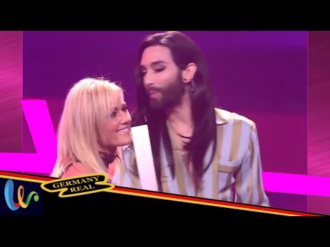 Helene Fischer |  Как Conchita Wurst передает две награды Эхо Хелене Фишер | Germany real