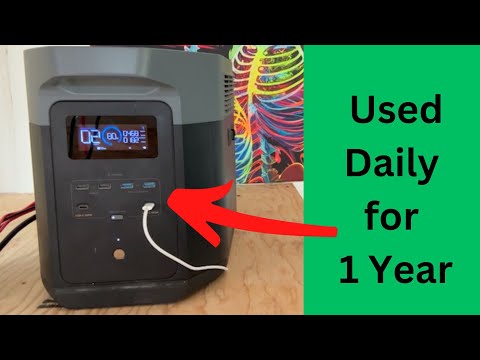 EcoFlow Delta 2 Max Review - 1 Year Using Full Time!