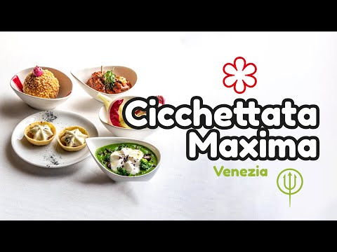 Cicchetti Stellati ⭐️ a Venezia. La CICCHETTATA MAXIMA del Gran Caffè Quadri di Alajmo