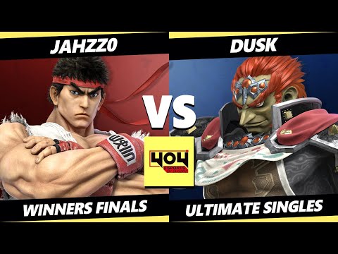 4o4 Weekly 57 WINNERS FINALS - Jahzz0 (Ryu) Vs. Dusk (Game & Watch, Ganondorf, Lucas) Smash Ultimate
