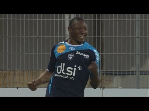 Goal Paul ALO'O EFOULOU (5') - AC Ajaccio - AS Nancy-Lorraine (1-1) / 2012-13