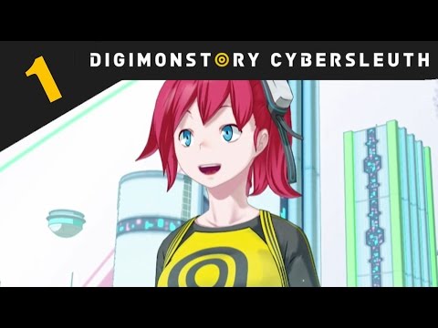 Digimon Story: Cyber Sleuth PS4 / PS Vita Let's Play Walkthrough Part 1 - Power To Change The World
