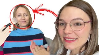 Ü50: Seidiger Teint mit Mineralpuder einfacher Trick! Mit Kirsten Nehberg :)