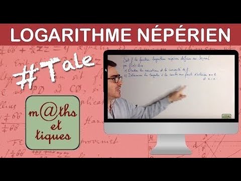 Study the natural logarithm function - Terminale