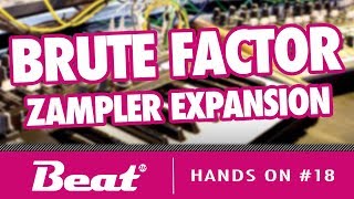 Video thumbnail for Demo: Beat Zampler Expansion Brute Factor - Arturia Minibrute 2 Sampler Patch | Hands On #18 by Beat Magazin