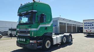 Тягач Scania R420 6x2/4 Topline Euro3 - Hydraulics - Belgian Truck | Изображение 4 - Autoline