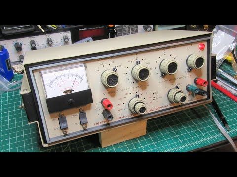 Heathkit IG-18 (IG-5218) Sine-Square Audio Generator: History, Overview, Demonstration, Theory