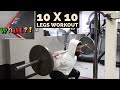 New Intense High Volume Legs Workout With Jim at Chicago Barbell Compound