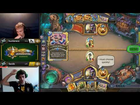 hunterace vs Swidz - Hearthstone Grandmasters Europe S2 2019 - Week 7