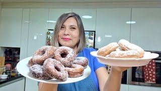 Receta: Rosquillas en Freidora de aire - fritas o al horno - Silvana Cocina