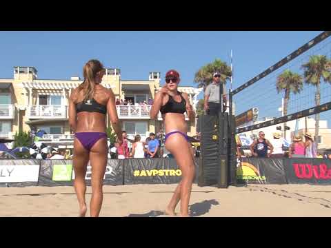 Stanford Volleyball's Kathryn Plummer Shines at AVP Hermosa Open