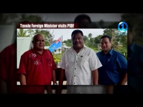 MOFA Minister Tuvalu visits PIDF -Fiji One News