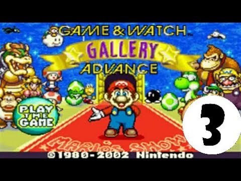 game and watch galerie 4 gba cheats