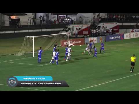 Gols de Operário 5 x 0 Iraty - TV NEC