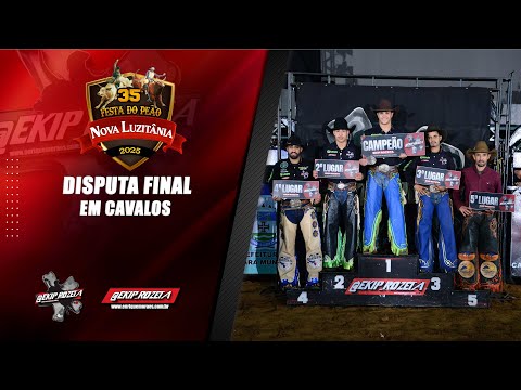 NOVA LUZITÂNIA-SP | DISPUTA FINAL EM CAVALOS ( Oficial 4k )