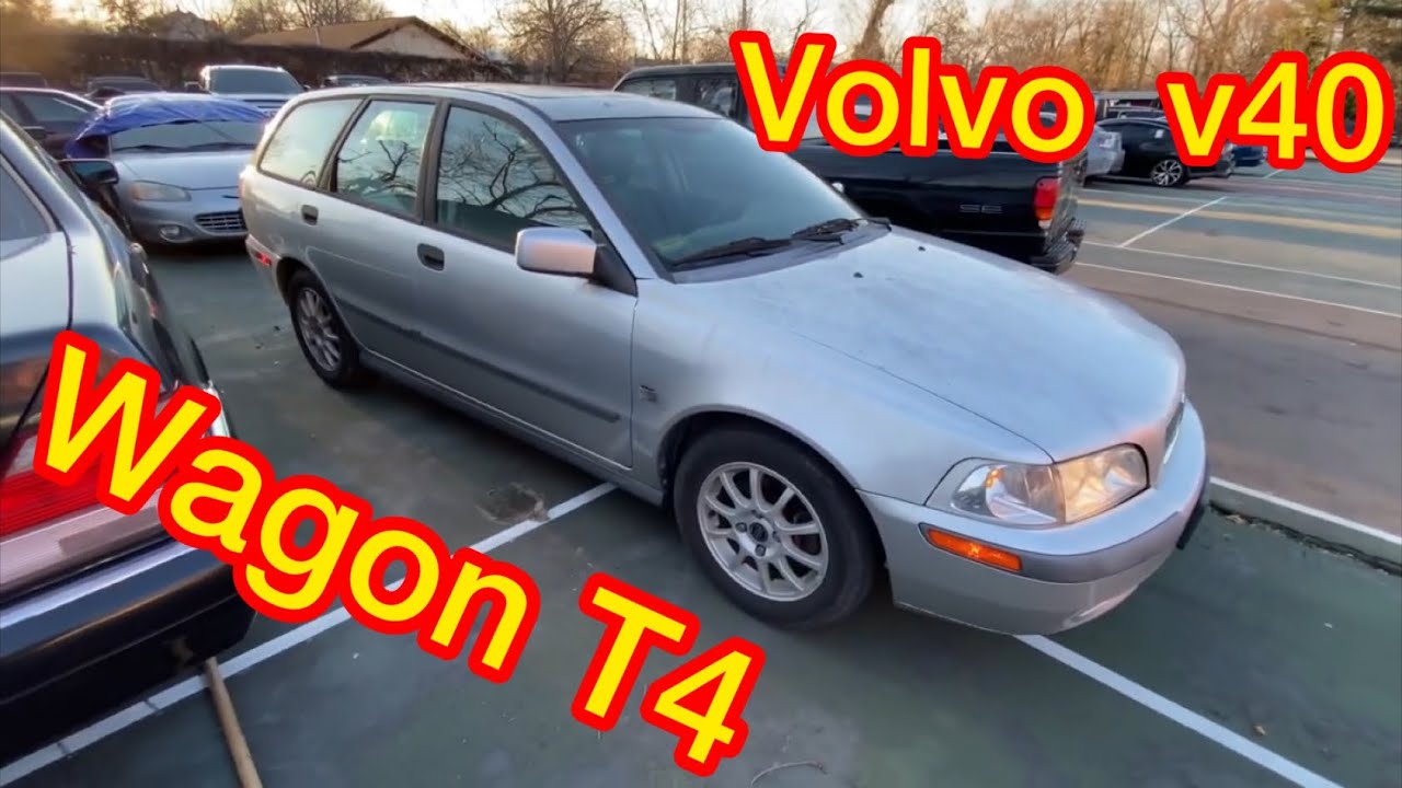 This is my 2002 Volvo v40 T4