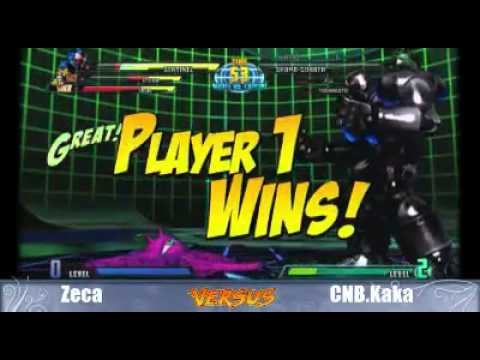 Circuito Versus Sampa Marvel vs Capcom 3 - Zeca x CNB.Kaká