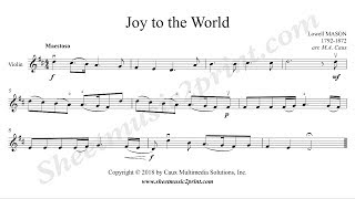Joy to the World - Violin