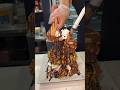 The NUTELLA PEANUT BUTTER WAFFLE TOWER From Elm Street Diner In Stamford CT DEVOURPOWER