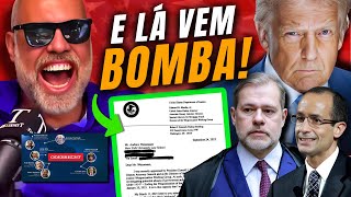 🚨 BOMBA! 🚨 TRUMP AMEAÇA REABRIR CASO ODEBRECHT E COMPLICAR TOFFOLI, DIZ ALLAN DOS SANTOS