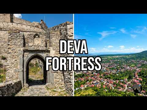 Deva Citadel Walking Tour 4K | Panoramic Views & History of Transylvania