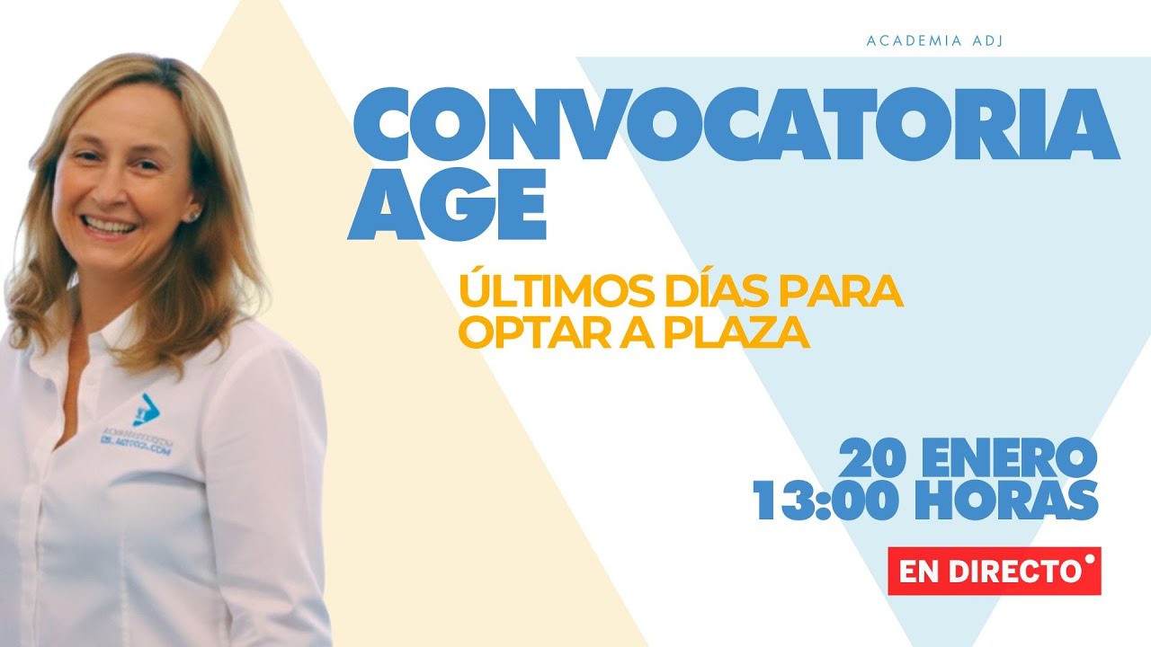 Últimos días convocatoria AGE: cómo echar la instancia sin errores y elegir cuerpo