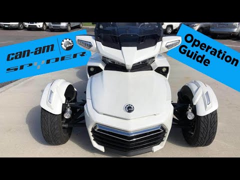 How to Operate a Can-Am Spyder