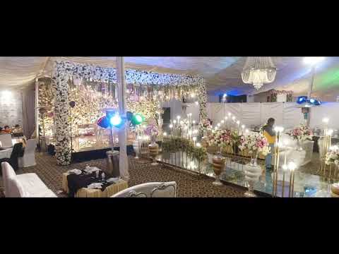 Private Catering setup for wedding | Big stage | Flower decoration #abdulrahimrem