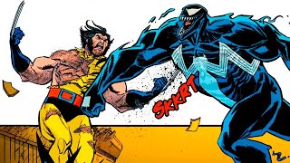 Venom Gets Humiliated by Wolverine